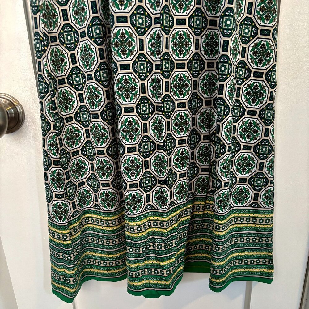 Max Studio green and yellow maxi dress size XS - Picture 4 of 8